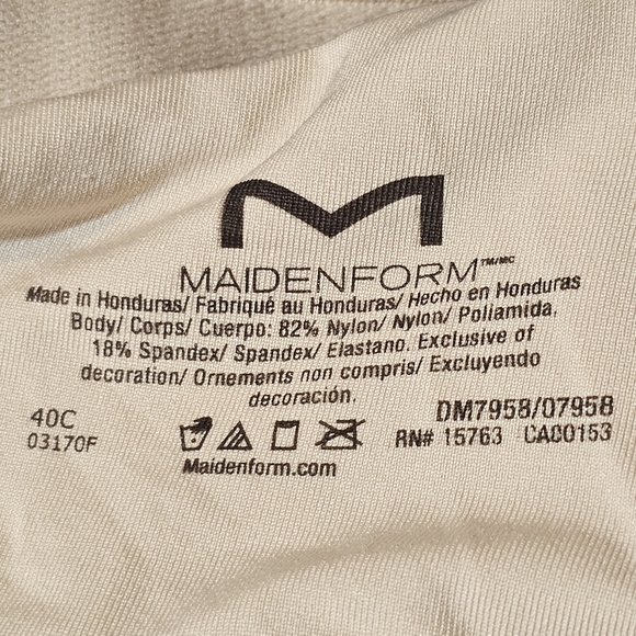 Maidenform Extra Coverage T-Shirt Bra Style DM7958 No Slip Straps Wire 4… - Picture 6 of 6